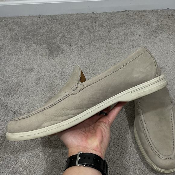 Peter Millar Crown Crafted Excursionist Nubuck Venetian Loafer Mens 13M Fog Gray main image 6
